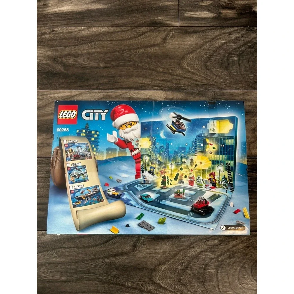 NEW Lego City Series 60268 Christmas Advent Calendar 342pc Building Toy Set 2020